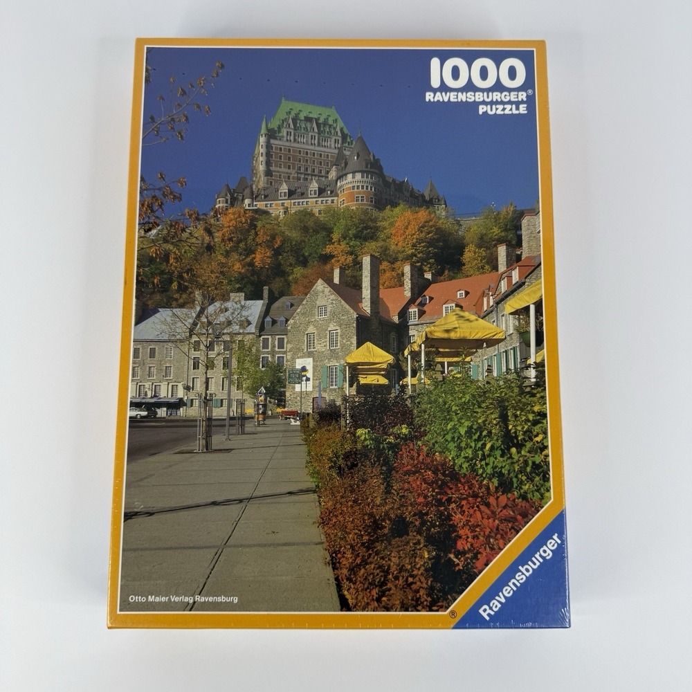 VTG Ravensburger The Chateau Frontenac Quebec City 1000 Pieces Brand New Sealed